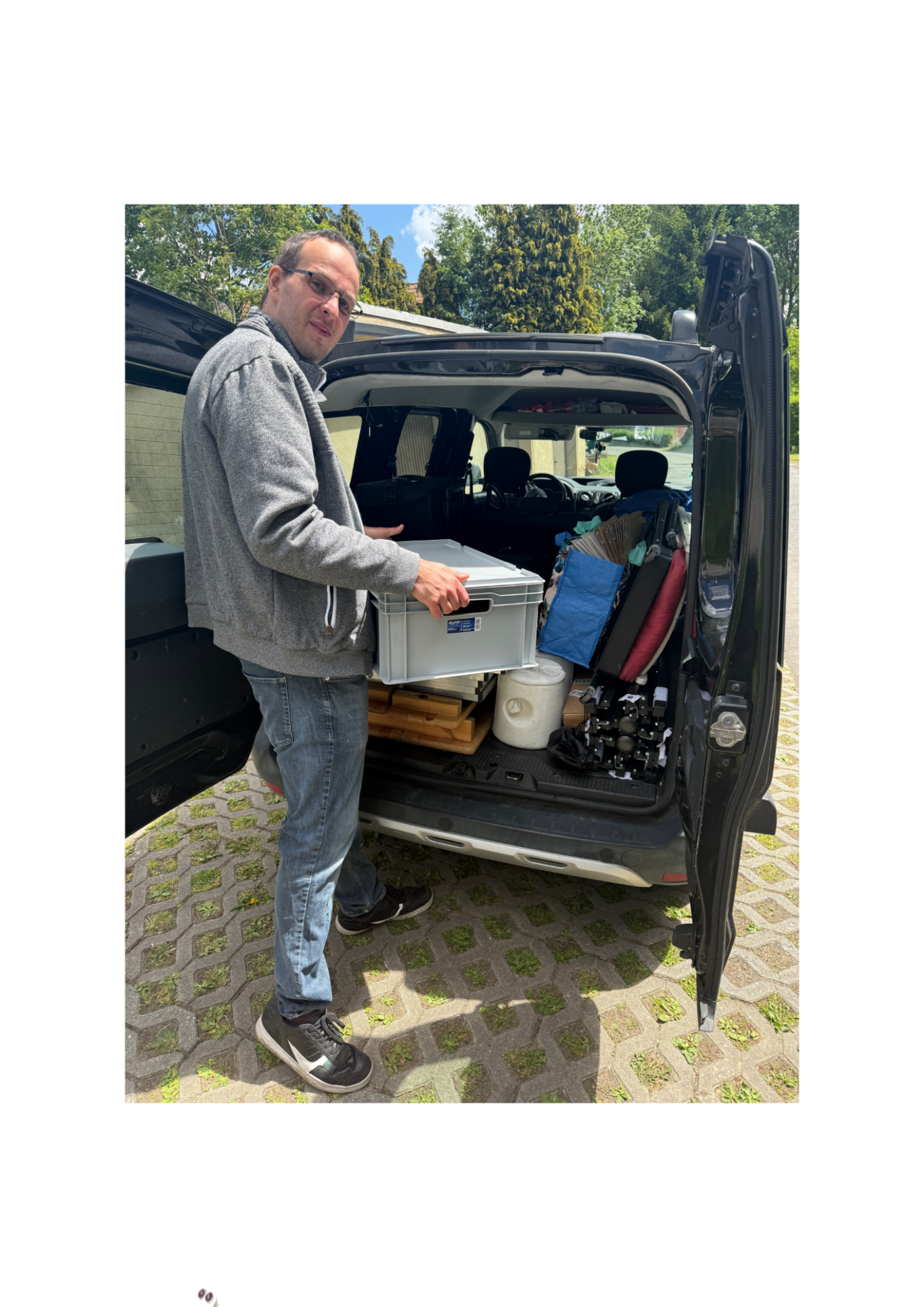 Auto Packen Satadtfest Dresden